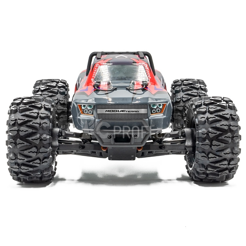 RC auto ROGUE TERRA RTR Brushless Monster Truck 4WD, červená