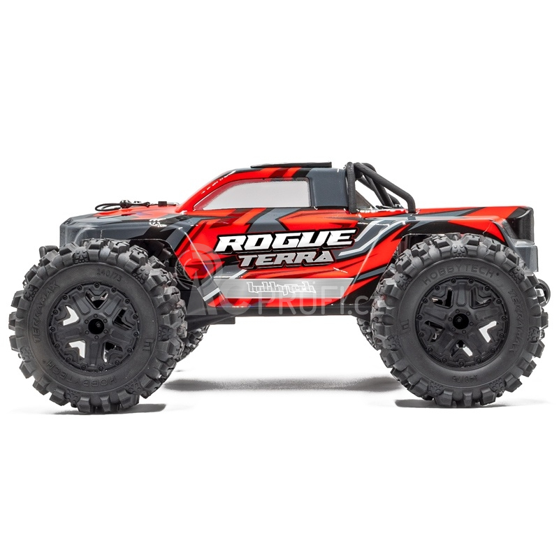 RC auto ROGUE TERRA RTR Brushless Monster Truck 4WD, červená