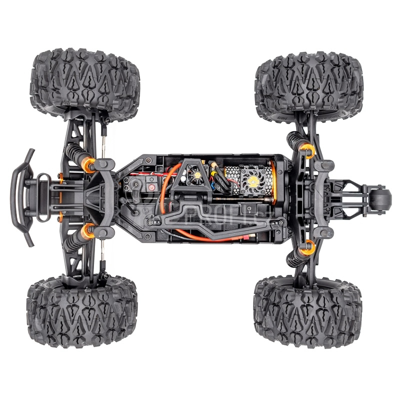 RC auto ROGUE TERRA RTR Brushless Monster Truck 4WD, červená