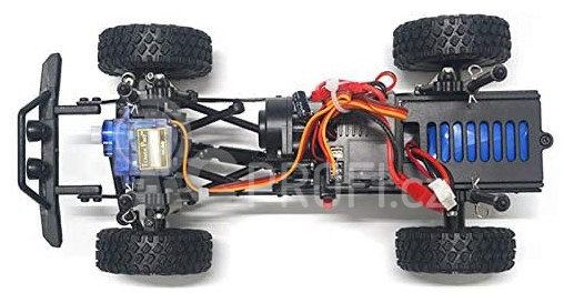 RC auto S-idee Crawler, červená