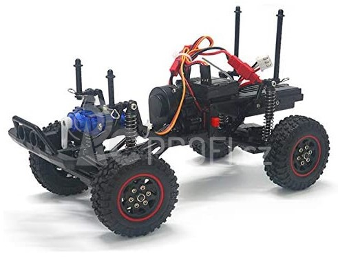 RC auto S-idee Crawler, červená