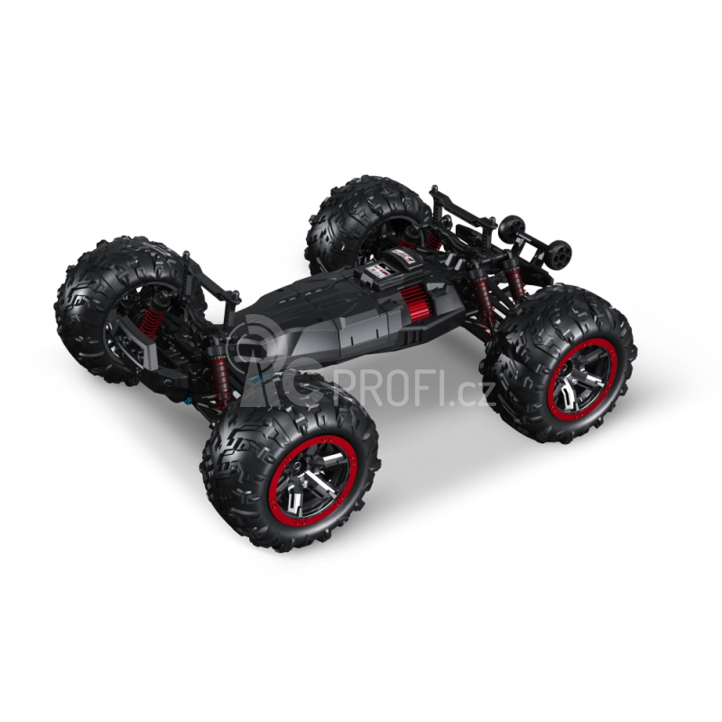 RC auto S-idee Monster truck, červená