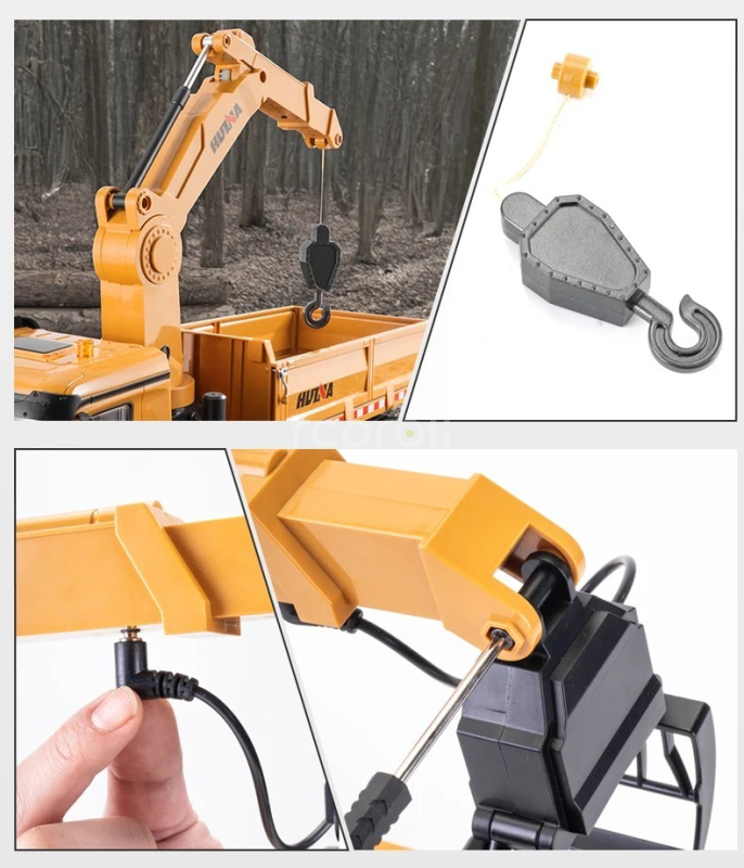 RC auto s jeřábovým ramenem HN538 1:14 26CH