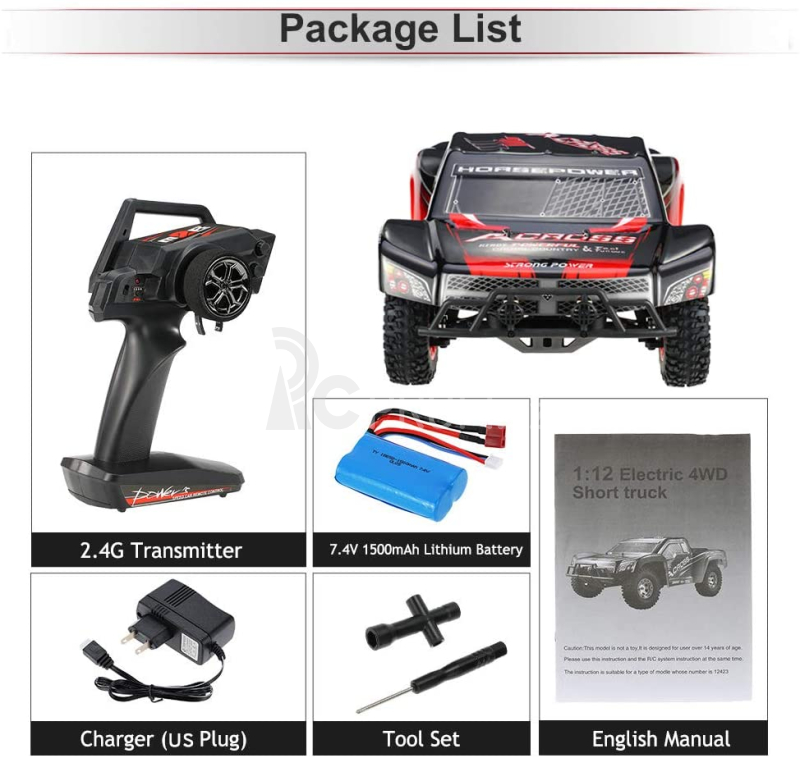 RC auto Short course Across