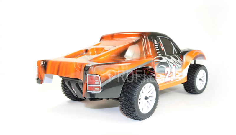 RC auto Short Course Truck Brushed, oranžová