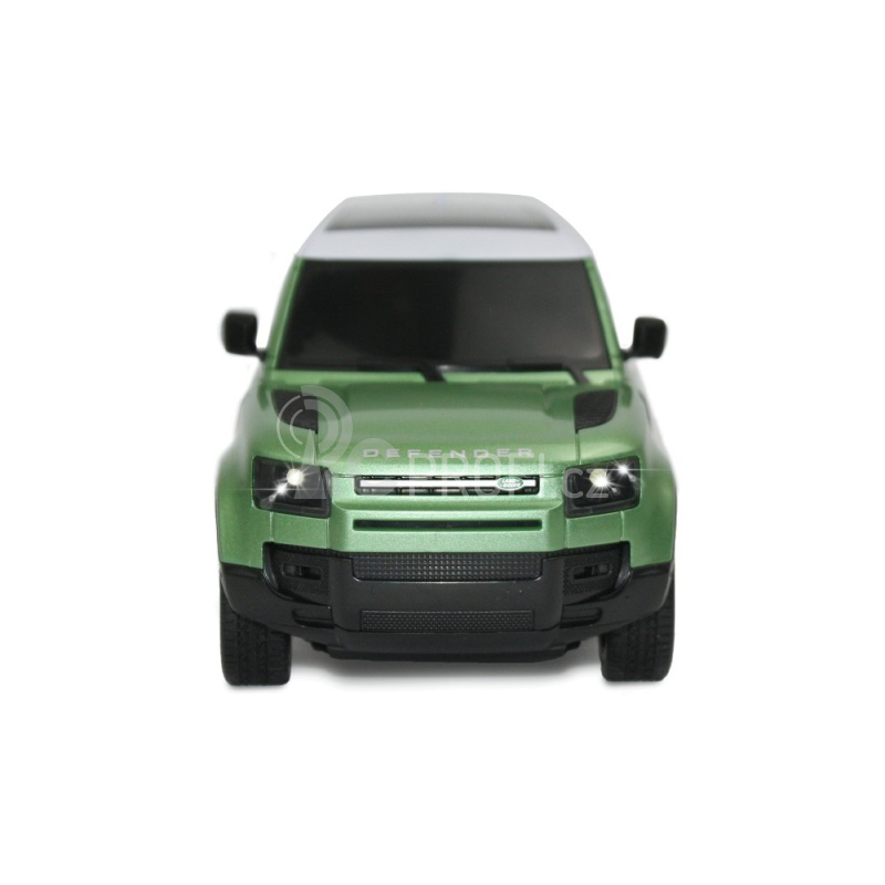 RC auto Siva Land Rover Defender 90, zelená