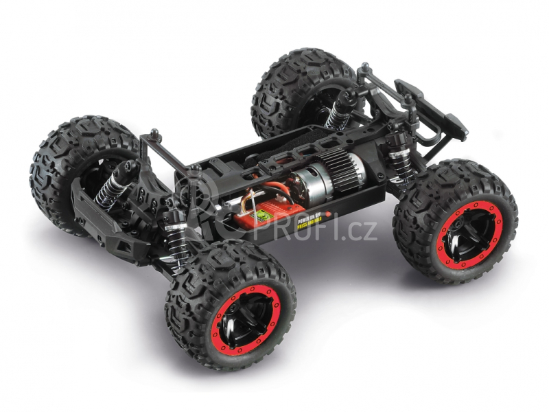 RC auto Slyder MT Monster Truck 1/16 RTR, červená