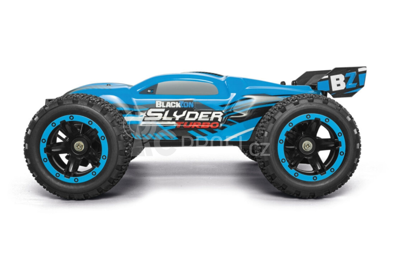 RC auto Slyder ST Turbo Brushless Truggy 1/16 RTR, modrá