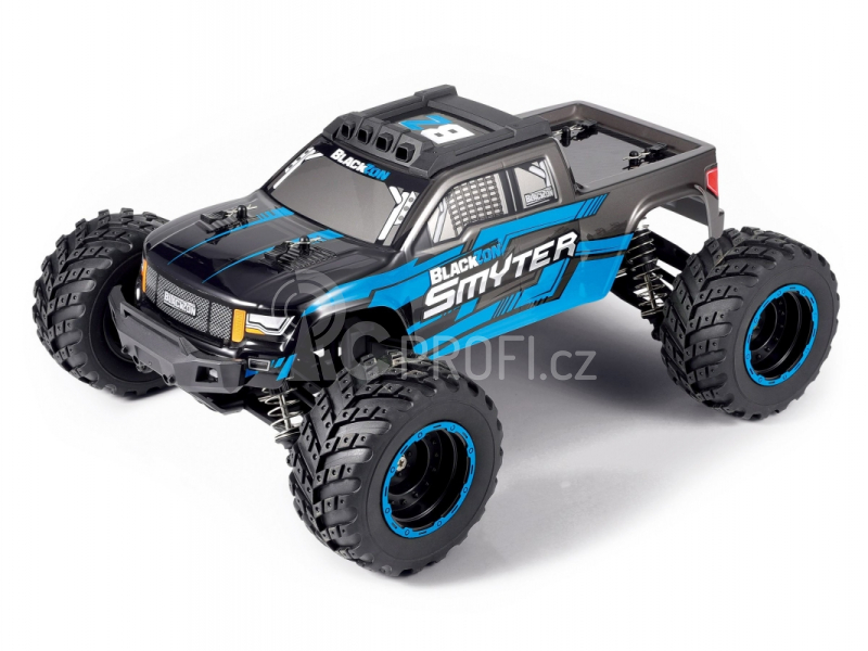 RC auto Smyter MT 1/12 4WD Electric Monster Truck, modrá