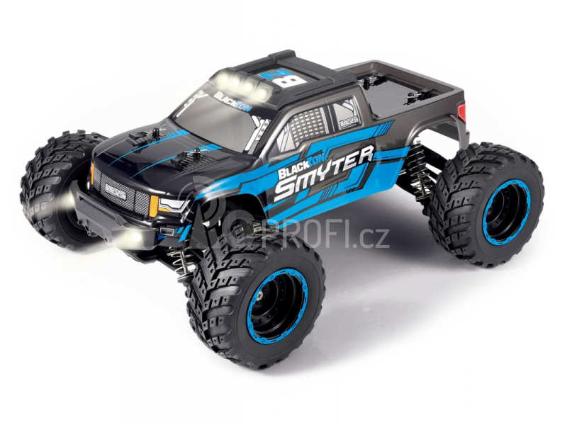 RC auto Smyter MT 1/12 4WD Electric Monster Truck, modrá