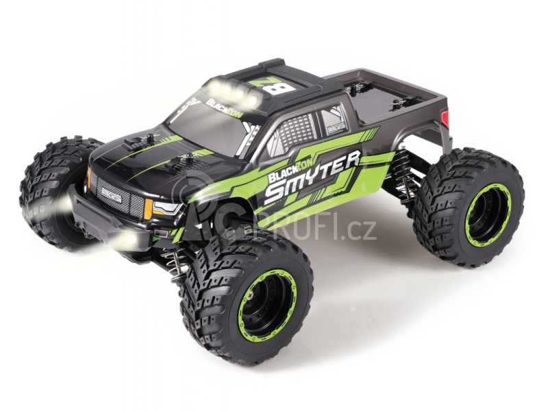 RC auto Smyter MT 1/12 4WD Electric Monster Truck, zelená