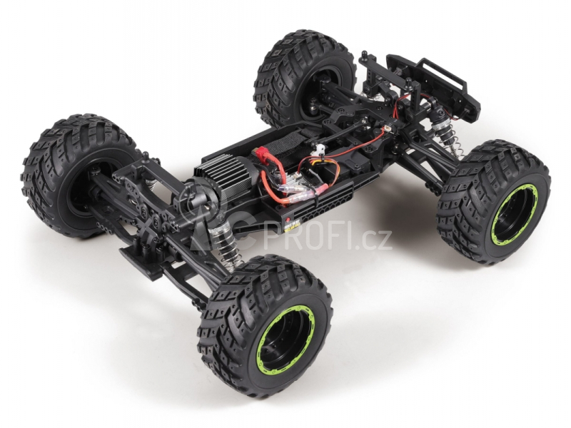 RC auto Smyter MT 1/12 4WD Electric Monster Truck, zelená