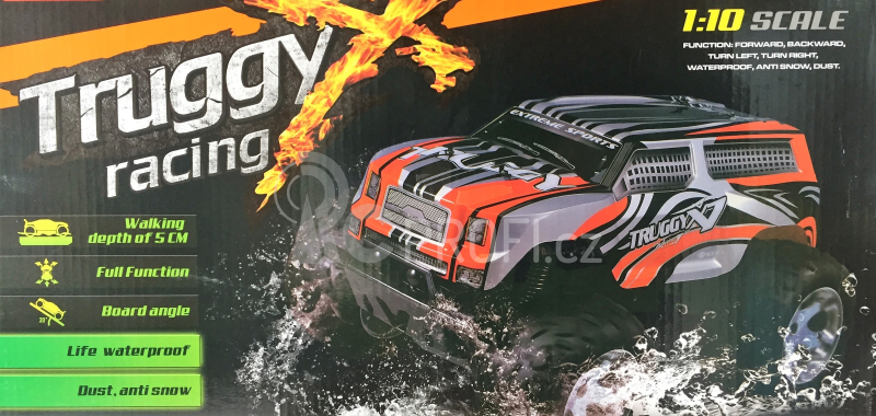 RC auto SPL Monster, oranžová