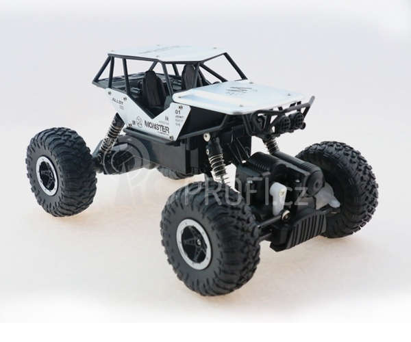 BAZAR - RC auto Strong Crawler, stříbrná