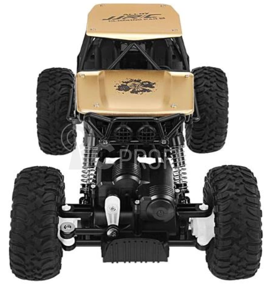 RC auto Strong Crawler, zlatá