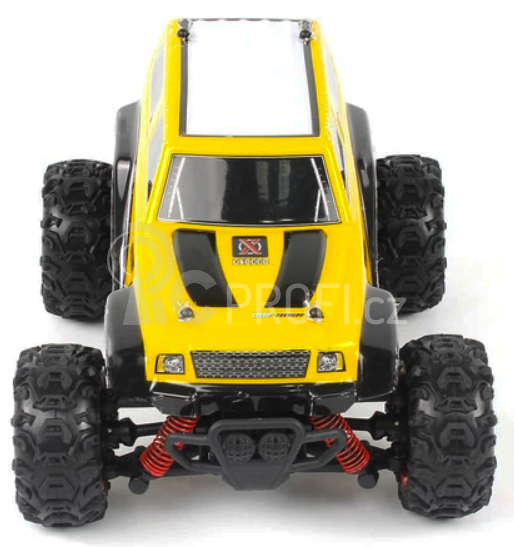 RC auto Subotech Exceed 1:24, žlutá