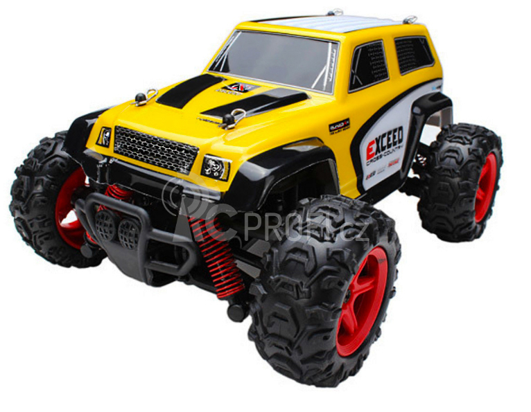 RC auto Subotech Exceed 1:24, žlutá