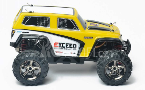 RC auto Subotech Exceed 1:24, žlutá