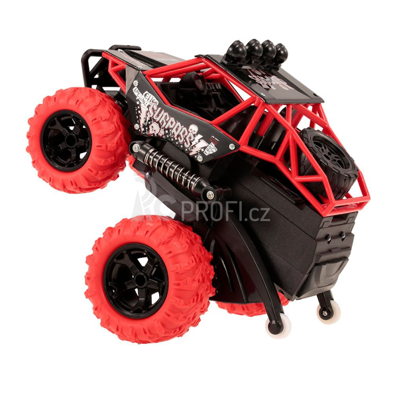 RC auto Surpass Stunt, červená