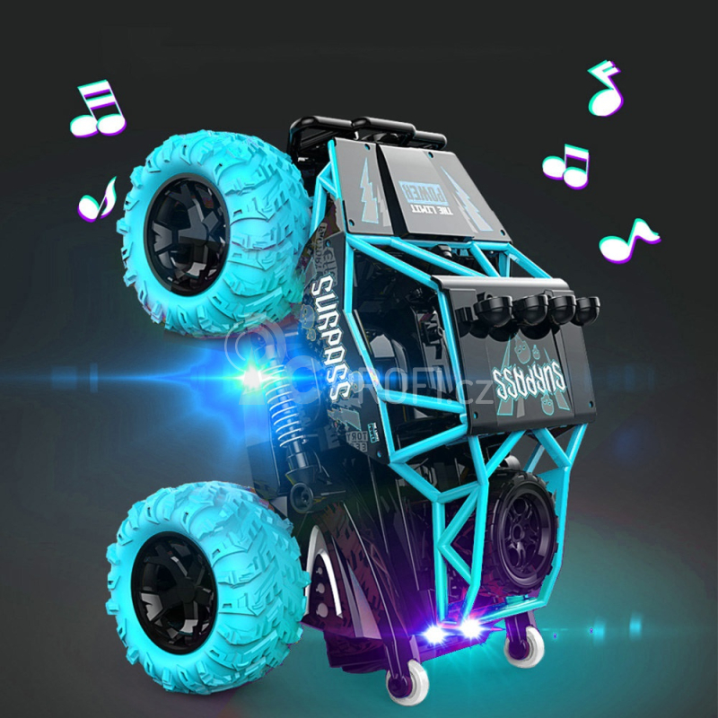 RC auto Surpass Stunt, modrá