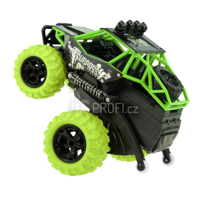 RC auto Surpass Stunt, zelená