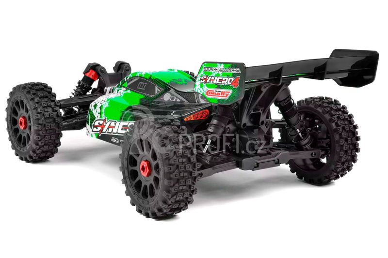 RC auto SYNCRO-4 - BUGGY 4WD 3-4S - RTR, zelená