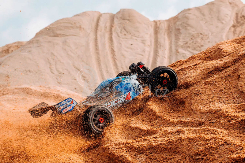 RC auto SYNCRO-4 - BUGGY 4WD 3-4S - RTR, zelená