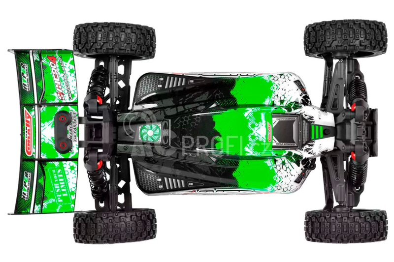 RC auto SYNCRO-4 - BUGGY 4WD 3-4S - RTR, zelená