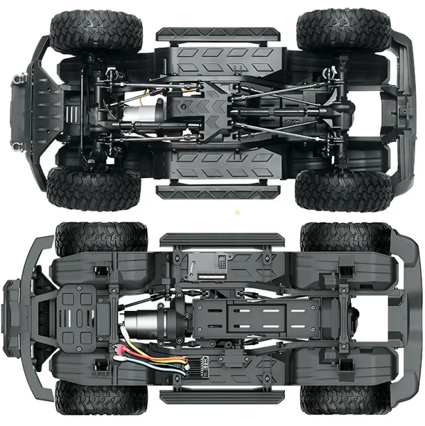 RC auto Trail Crawler, modrá