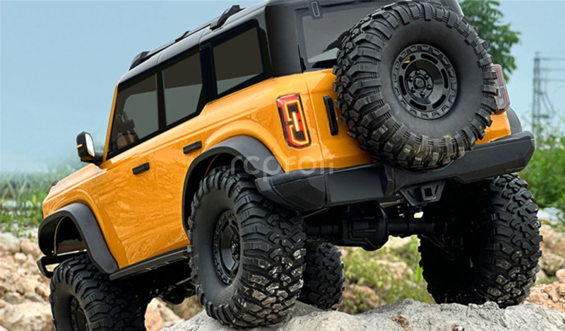 RC auto Trail Crawler, žlutá