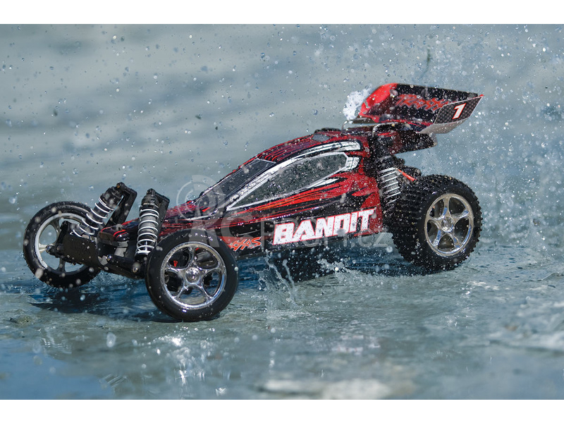 RC auto Traxxas Bandit 1:10, červená