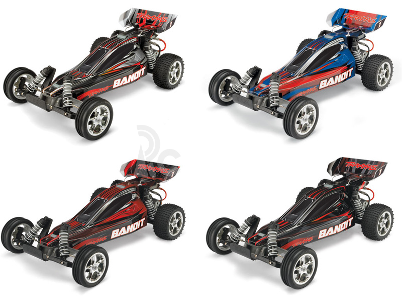 RC auto Traxxas Bandit 1:10, červená