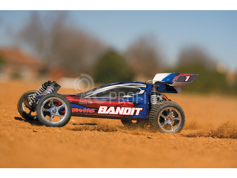 RC auto Traxxas Bandit 1:10, modrá