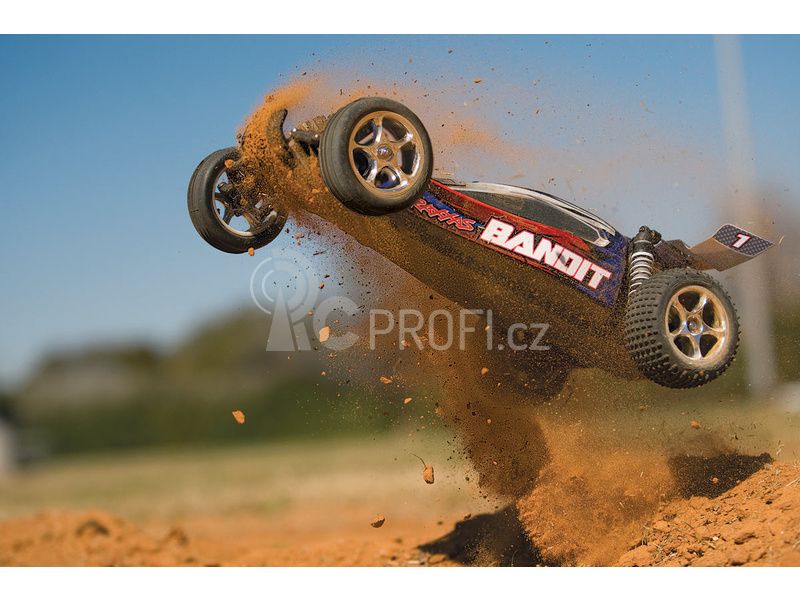 RC auto Traxxas Bandit 1:10, modrá