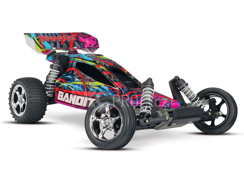 RC auto Traxxas Bandit 1:10, modrá