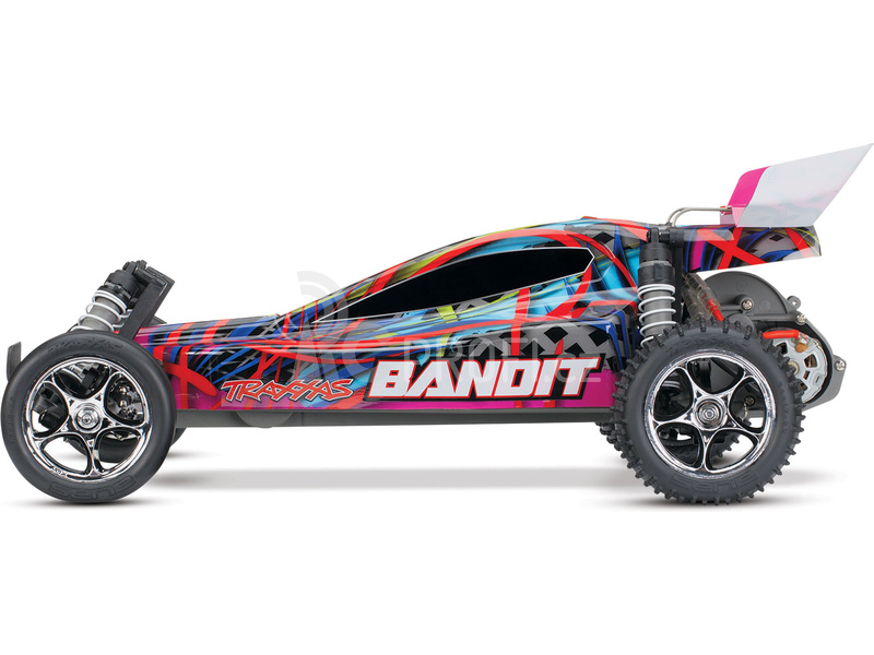 RC auto Traxxas Bandit 1:10, modrá