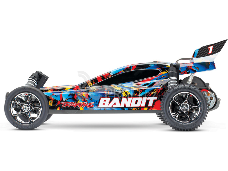 RC auto Traxxas Bandit 1:10, modrá