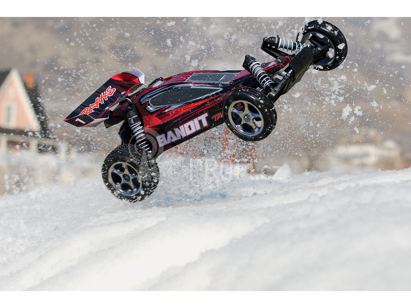 RC auto Traxxas Bandit 1:10, Rock'n Roll, černá