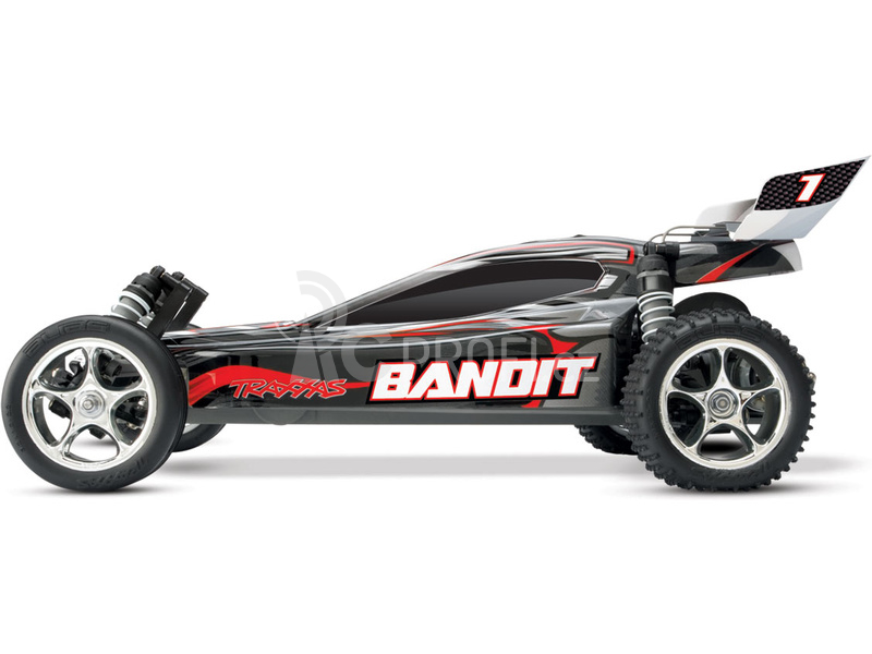 RC auto Traxxas Bandit 1:10 RTR, červená