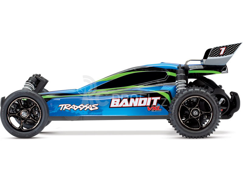 RC auto Traxxas Bandit 1:10 VXL TQi, červená