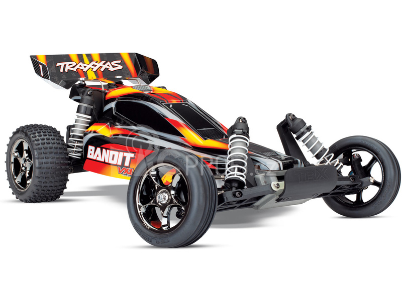 RC auto Traxxas Bandit 1:10 VXL TQi, červená