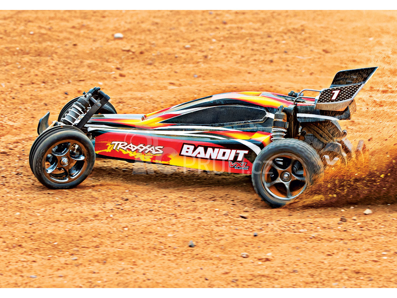 RC auto Traxxas Bandit 1:10 VXL TQi, modrá