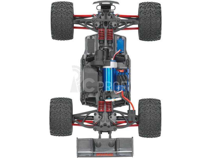 RC auto Traxxas E-Revo 1:16 VXL TQi RTR, černá