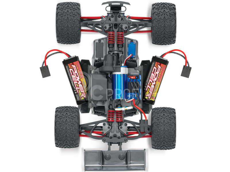 RC auto Traxxas E-Revo 1:16 VXL TQi RTR, černá