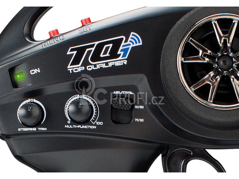 RC auto Traxxas E-Revo 1:16 VXL TQi RTR, černá