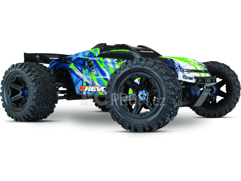 RC auto Traxxas E-Revo 1:8 VXL RTR, oranžová