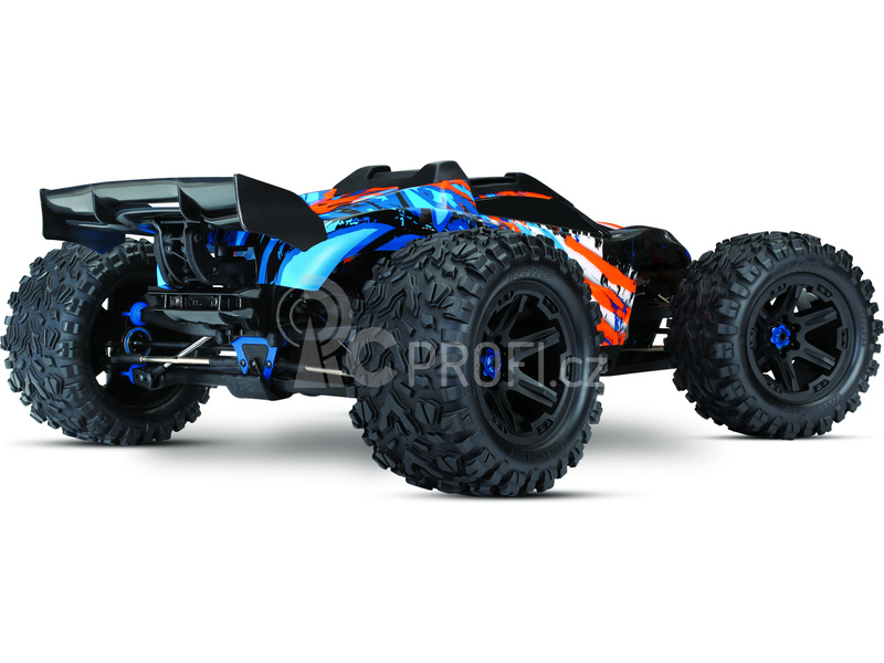 RC auto Traxxas E-Revo 1:8 VXL RTR, oranžová