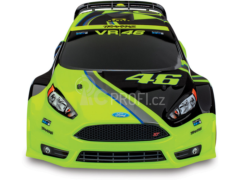 RC auto Traxxas Ford Fiesta 1:10 4WD RTR Valentino Rossi