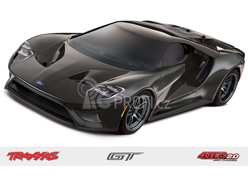 RC auto Traxxas Ford GT TQi, modrá