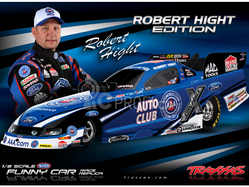 RC auto Traxxas Funny Car 1:8